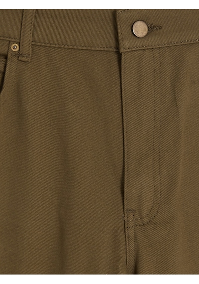 Lcw Modest Haki Wideleg Kadın Jean Pantolon