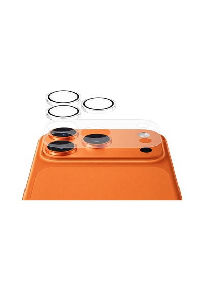 Buff İphone 17 Pro / 17 Pro Max Air Fit Şeffaf Kamera Lens Koruyucu