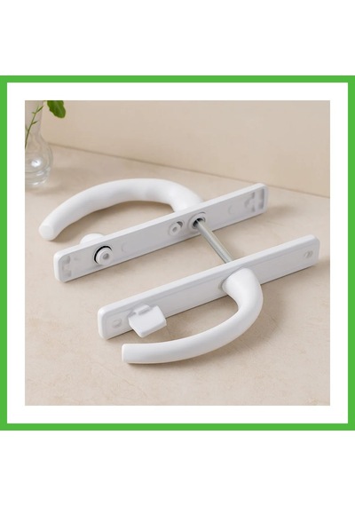 Vaveni Pvc Kilitli Banyo/wc Kapı Kolu Beyaz Arz