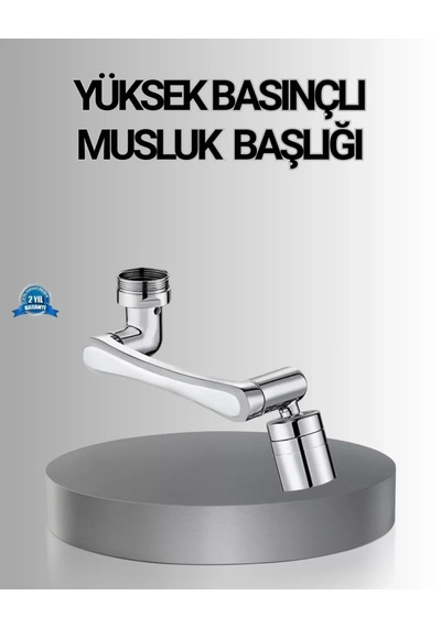 Home 1080 Dönebilen Musluk Başlığı Robotik Kol Havalandırıcı Çok Yönlü Su Yönlendirme