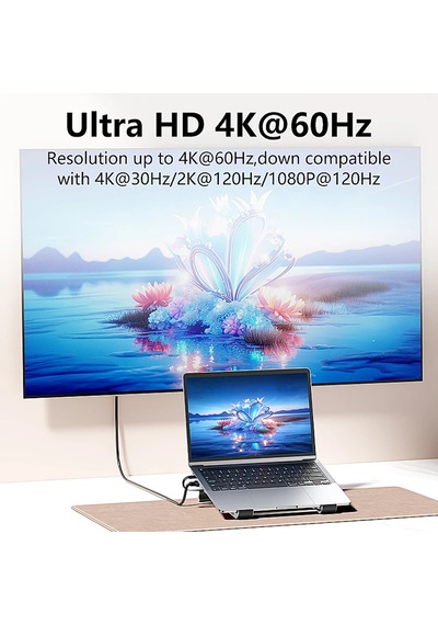 Codegen 7 İn 1 Çok Fonksiyonlu Type-c Hub Notebook Apple MacBook Uyumlu Alüminyum Soğutucu Standı Nsc-401