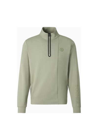 Bogner Fire&ıce Bogner Connor Troyer Lüks Sportif Stil, Erkek Sweatshirt Yeşil
