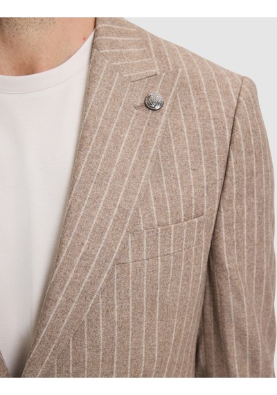 Pierre Cardin Açık Kahverengi Slim Fit Takım Elbise 50291962-vr002