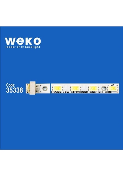 Sony Lj64-02826a 40'' 4 Adet Tv Led Bar Tvnizin İçindeki Led Barla Aynısı Olduğunu Görmeden Almayınız. Led Bar Ürünlerinde Paket Açıldığında İade Kabul Edilmemektedir.