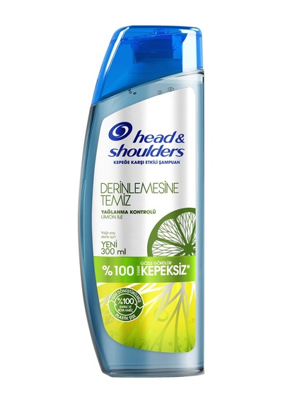 4 Adet Head And Shoulders Derinlemesine Temiz Şampuan Yağlanma Kontrolü 300 Ml