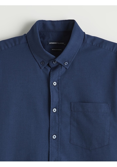 Lcwaıkıkı Classic Lacivert Regular Fit Oxford Erkek Gömlek