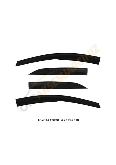 Toyota Corolla Uyumlu 2013 - 2018 Arası Mügen Cam Rüzgarlığı 4 Lü N11.4072