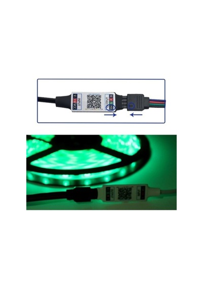 Lovyco Bluetooth Cep Telefonundan Rgb Şerit Led Kontrol Modülü