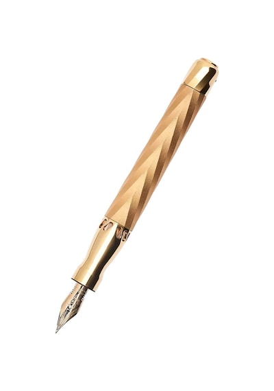 Pineider Matrix Ag925 Yellow Gold Dolma Kalem Spp5401614 Standart
