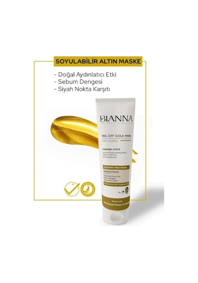 Bianna  Peel Of Gold Mask 100 ML