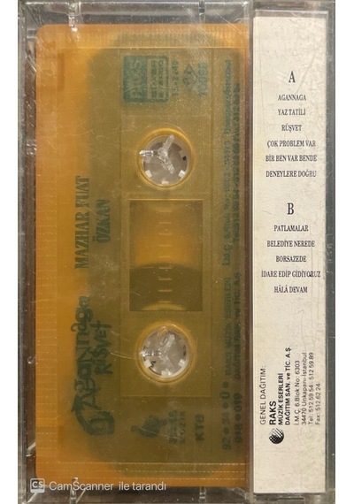 Plak Değildir Kaset Tir Mazhar Fuat Özkan Agannaga Rüşvet Kaset