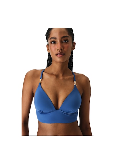 Penti Mavi Hannah Push Up Destekli Bralet Bikini Üstü