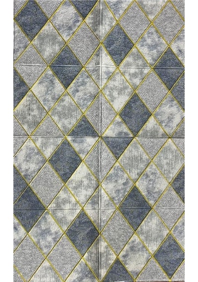 Kendinden Yapışkanlı 3d Modern Baklava Desen Salon Mutfak Duvar Kağıdı Paneli 70x35cm 1 Adet Nw157