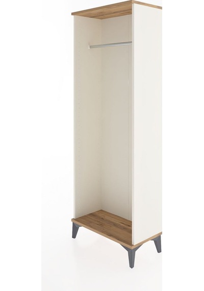 Arges Dolap Kapaklı Tek Askılı 60x30x163 Aytaşı-çam Aytaşı