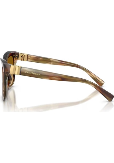 Dolce Gabbana Dg4498 34462l 55 Kadın Güneş Gözlüğü Kahverengi