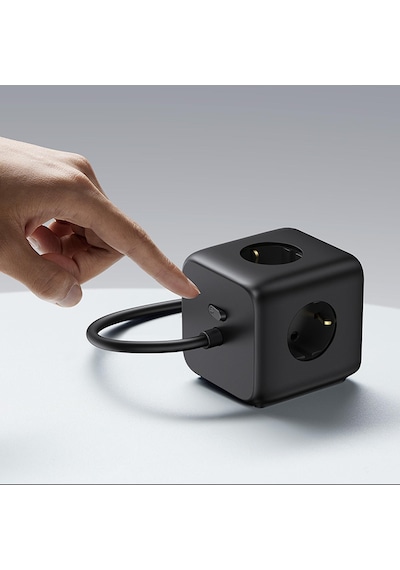 Ugreen Diginest Cube 65w Gan 2 Hızlı Şarj Cihazı 2 Usb / 2 Type-c 3'lü Akım Korumalı Küp Grup Priz