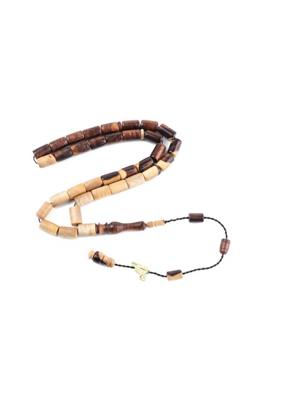 Cocus Ağacı Yumuşak Kesme Kesim 8.5x14mm Tesbih
