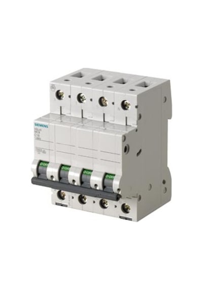 Sıemens.6A 3+N 70Mm Otomat 10Ka C Tipi 5Sl4606-7