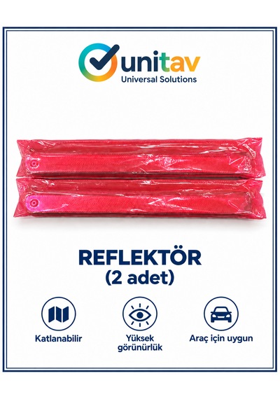 Unitav Eko Trafik Ve İlk Yardım Seti Tüvtürk Muayene Onaylı