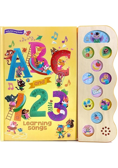 Abc And 123 Learning Songs 11-button Sound Book Cottage Door Press