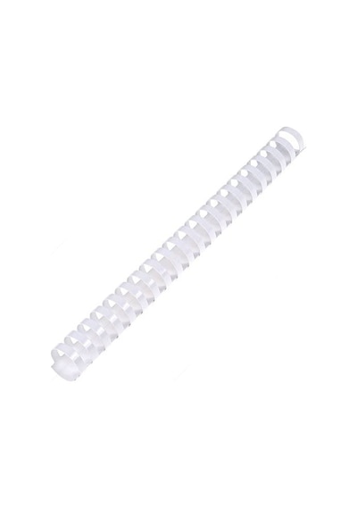 Teknomeda Sarff 20Mm.Beyaz Delux Plastik Spiral 100 Adet