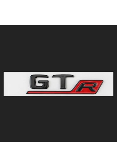 Gtr Piano Black-kırmızı Bagaj Yazısı 3m 3d Abs Mercedes 259