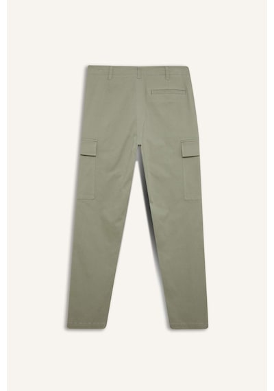 DeFacto Relax Fit Rahat Kesim Yazlık Pantolon Kargo Cepli Düz Paça D5967AX25SPKH442