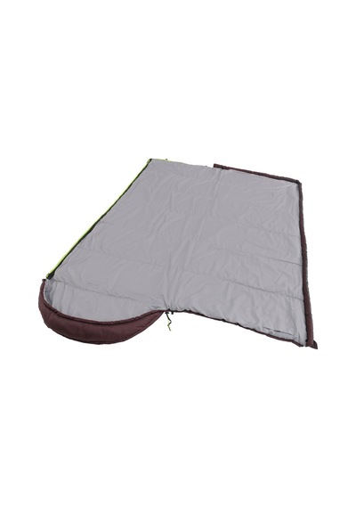 Outwell Campion Lux Aubergine -16 C Comfort Geniş Uyku Tulumu 230397 Çok Renkli
