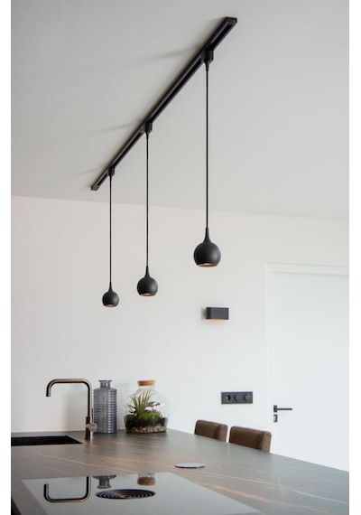 Mylights Panasonıc Led Ampullü Lküre Ray Spot 2mt Rat Ameninyum Gövde Eskitme