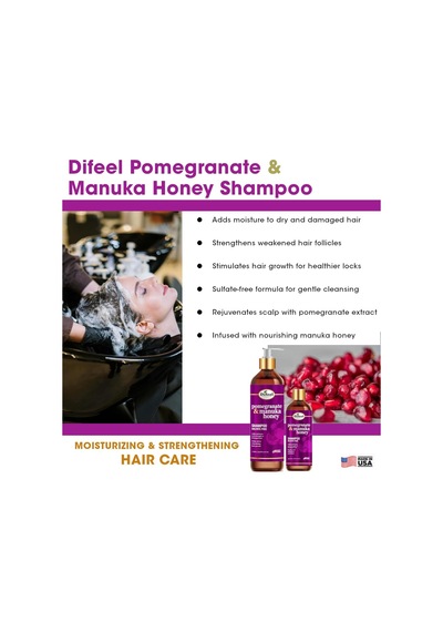 Pomegranate & Manuka Honey Sülfatsız Şampuan 354.9ml, 21959050830