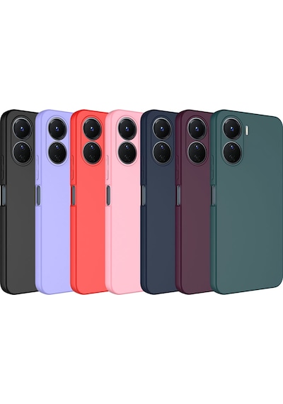 Vivo Y16 Kılıf Tchs Mara Lansman Kapak - Lacivert Lacivert