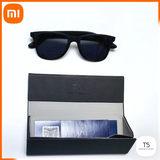 Xiaomi Ts Traveler Polarize Güneş Gözlüğü Uv400 Tr90 Tac Lens Siyah Çerçeve Unisex Uva Ve Uvb Koruma Str004-0120