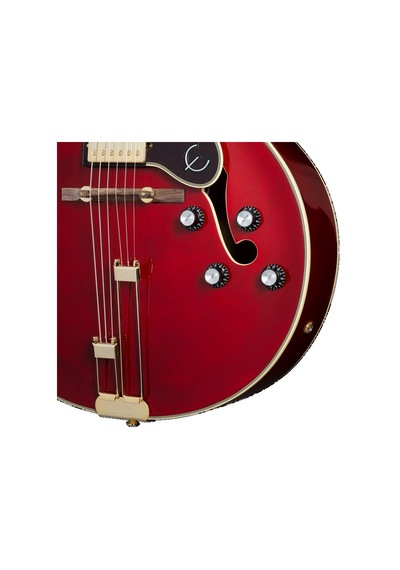 Epiphone Broadway Hollow Body Elektro Gitar Wine Red 104080441233