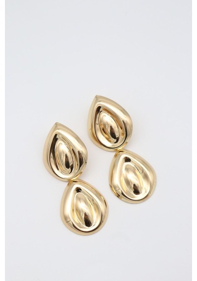 Çelik Küpe 14 K-17226 60mm Çok Renkli