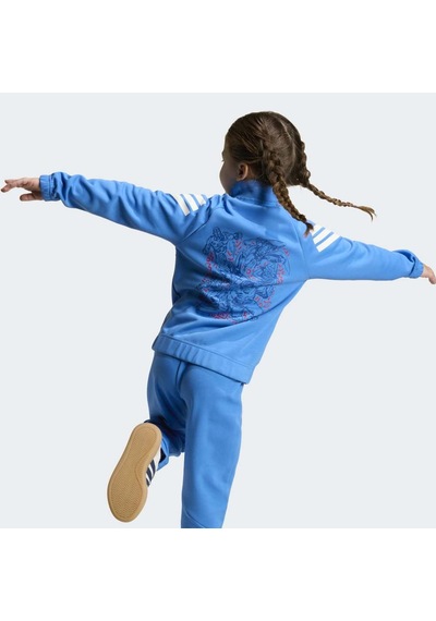 Adidas Jz3574 Lk Mrvl Av Ts Çocuk Eşofman Takımı Mavi