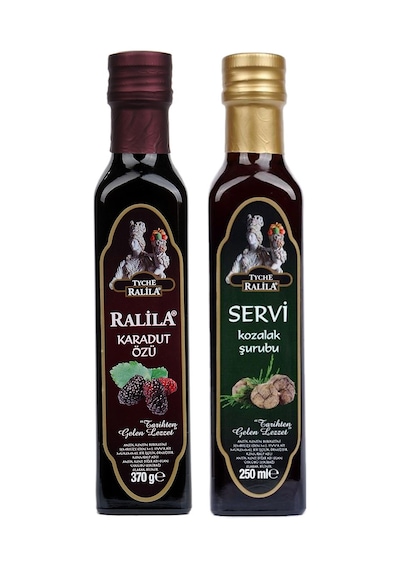 Ralila Karadut Özü 250 Ml & Servi Kozalak Şurubu 250 Ml