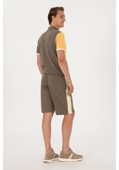 U.s. Polo Assn. Erkek Vizon Şort Örme 50299859-vr052 Vizon