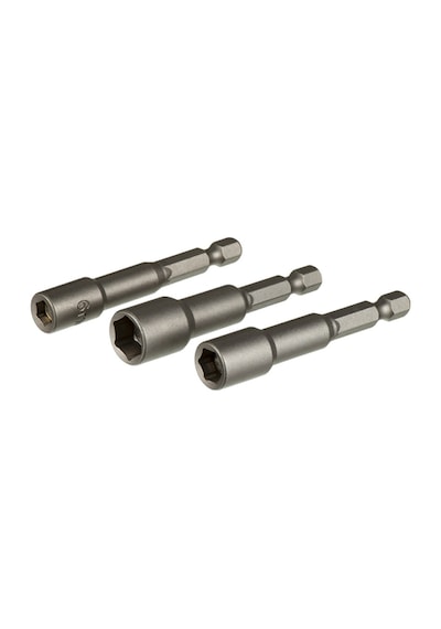 Manyetik Somun Adaptörü - 3 Lü Set 6,8,10x65 Mm