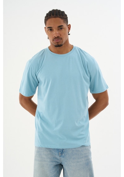 Dechers Erkek %100 Organik Pamuklu Yumuşak Dokulu Comfort Fit Bisiklet Yakalı T-shirt E222 Mavi Dechers Erkek %100 Organik Pamuklu Yumuşak Dokulu Comfort Fit Bisiklet Yakalı T-shirt E222 Mavi