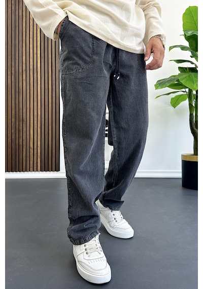 Edwoxmen Erkek Baggy Kalıp Pantolon Antrasit Edw130-antrasit Antrasit Edwoxmen Erkek Baggy Kalıp Pantolon Antrasit Edw130-antrasit Antrasit