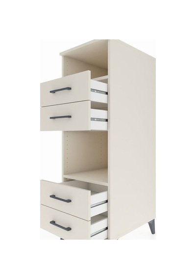 Kronos Dolap 2 Raflı 4 Çekmeceli 44x59x134 Aytaşı-aytaşı Aytası
