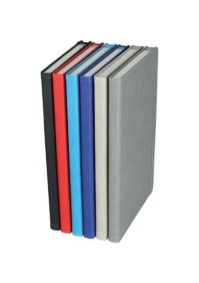 Pulko Notebook Not Defteri, 16x24cm, Termo Deri, 224 Sayfa, Çizgili, 041, Kırmızı