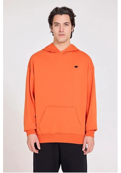 Bad Bear Drake Hoodie Os Turuncu Erkek Sweatshirt 001