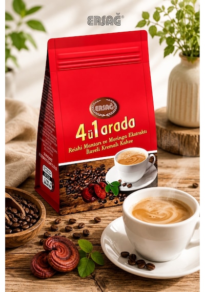 Ersağ 4’ü 1 Arada Reişi Mantarlı Kahve 350 G