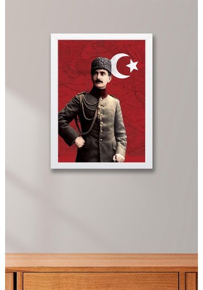 Nuri Paşa Çerçeveli Tablo - Nuri Killigil