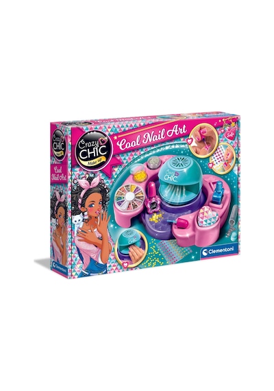 Clementoni Crazy Chic Havalı Tırnak Tasarımları
