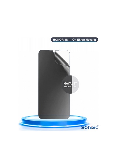Honor 8s Uyumlu Ön Yüzey Hayalet Privacy Hidrojel Ekran Koruyucu