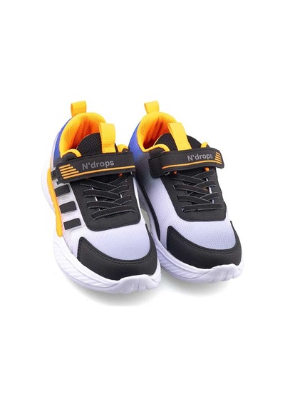 Trendyshose 020 Rahat Yumusak Anorak Spor Garantili Ayakabı Siyah-oranj Siyah - Turuncu