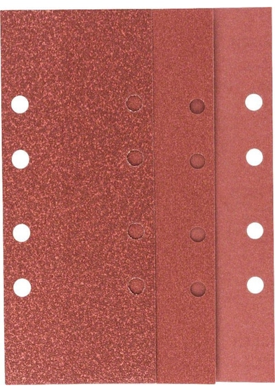 Bosch Zımpara Kağıdı 10'Lu Set, 93 X 230 Mm 60/120/180 Kum 8 Deli
