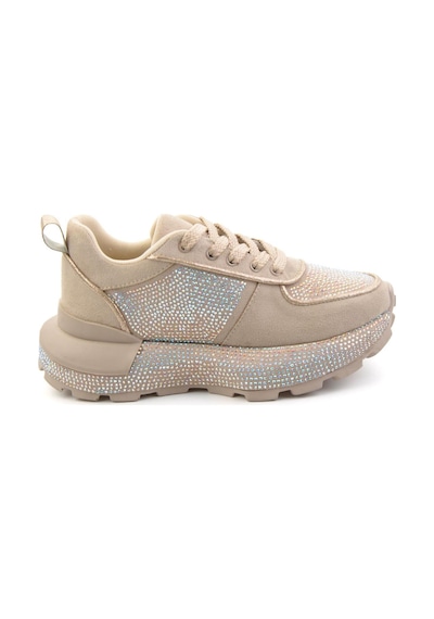 Bambi Bej Renkli Kadın Sneaker K01235003387